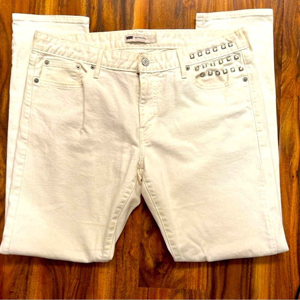 Y2K Levi’s denim jeans - studded - boyfriend size 36 x 30